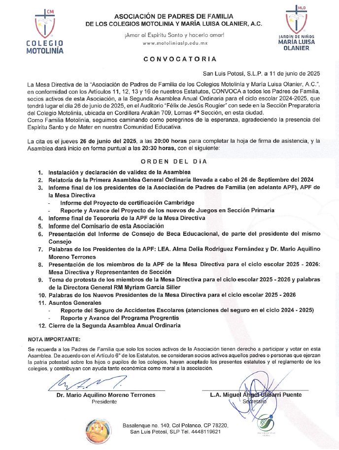 2da Asamblea SPF 2025